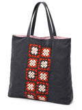 Grand sac gris fluide