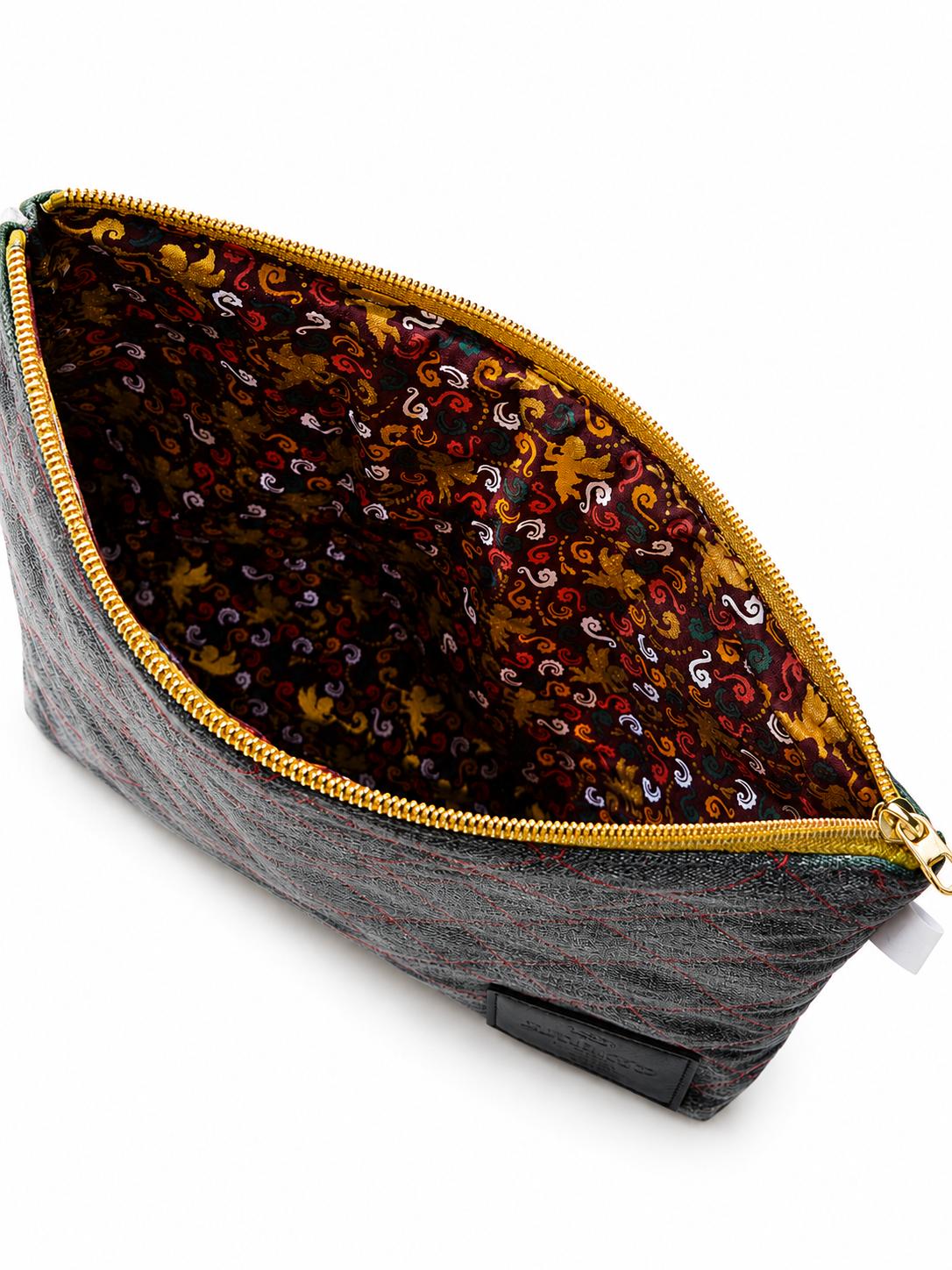 Grande pochette grise