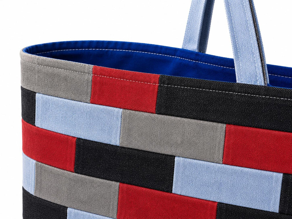 Grand sac patchwork