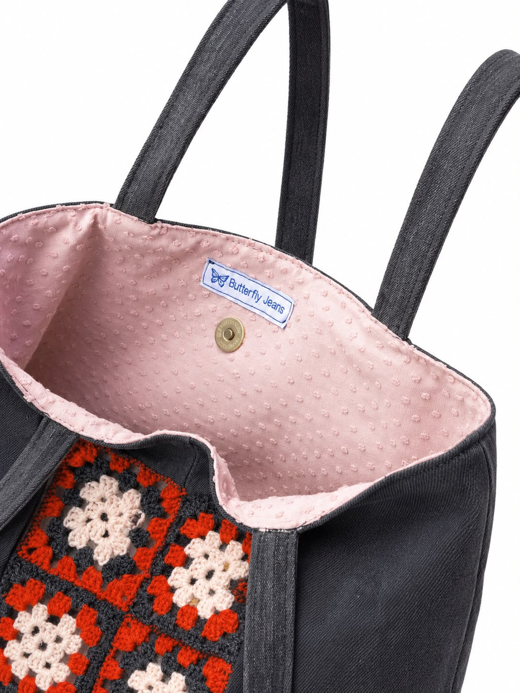 Grand sac gris fluide